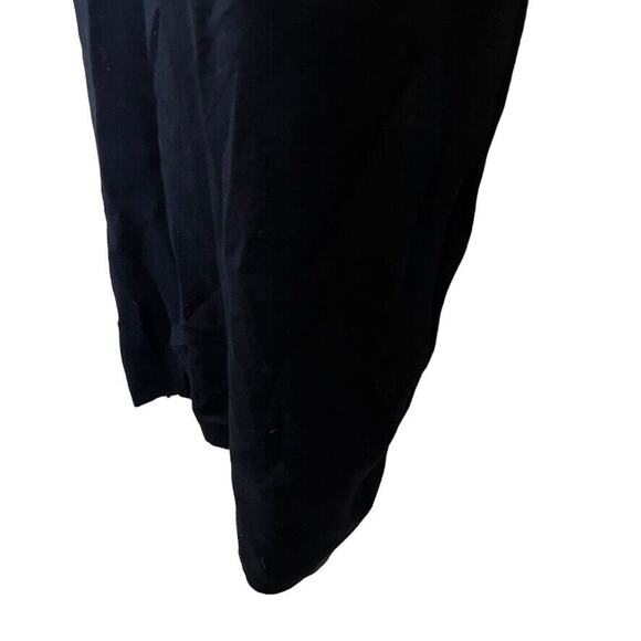 Dressbarn Barn Womens Navy Bell Sleeve Sweater Midi Dress Scalloped Neck sz S - Picture 10 of 16